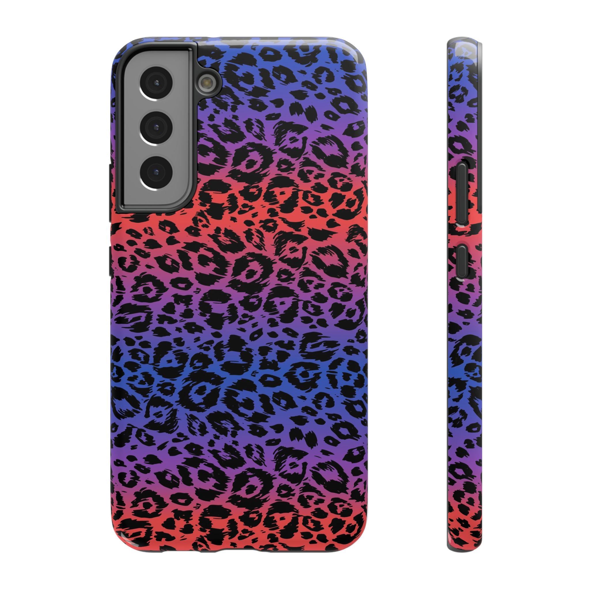 Leopard Gradient Tough Samsung Case