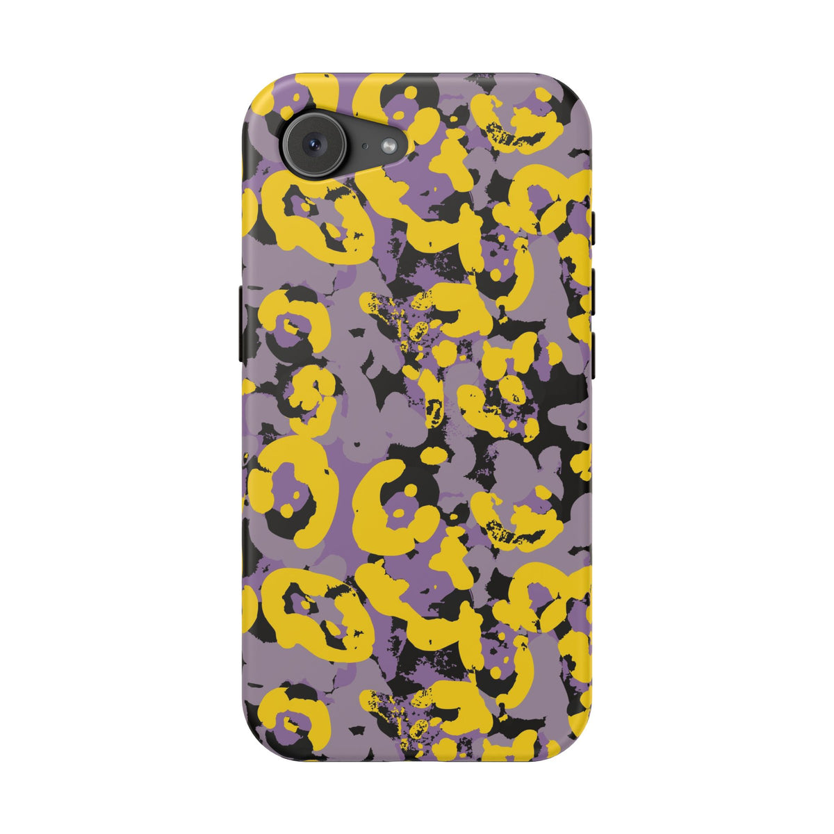 Yellow Leopard MagSafe Tough iPhone Case