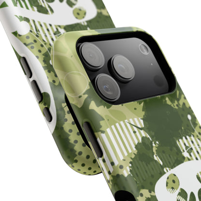 Green Echo Tough iPhone Case