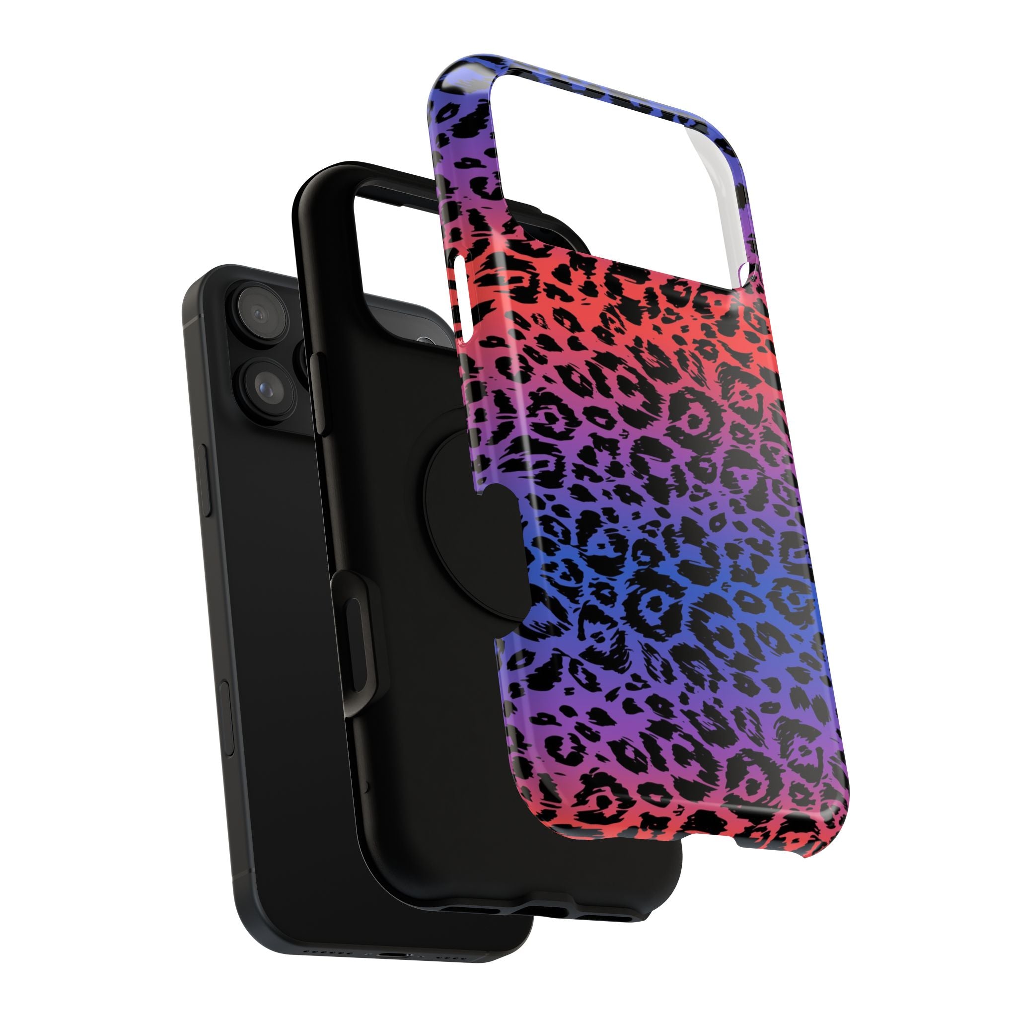 Leopard Gradient Tough iPhone Case