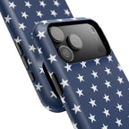 Deep Blue Stars Tough iPhone Case