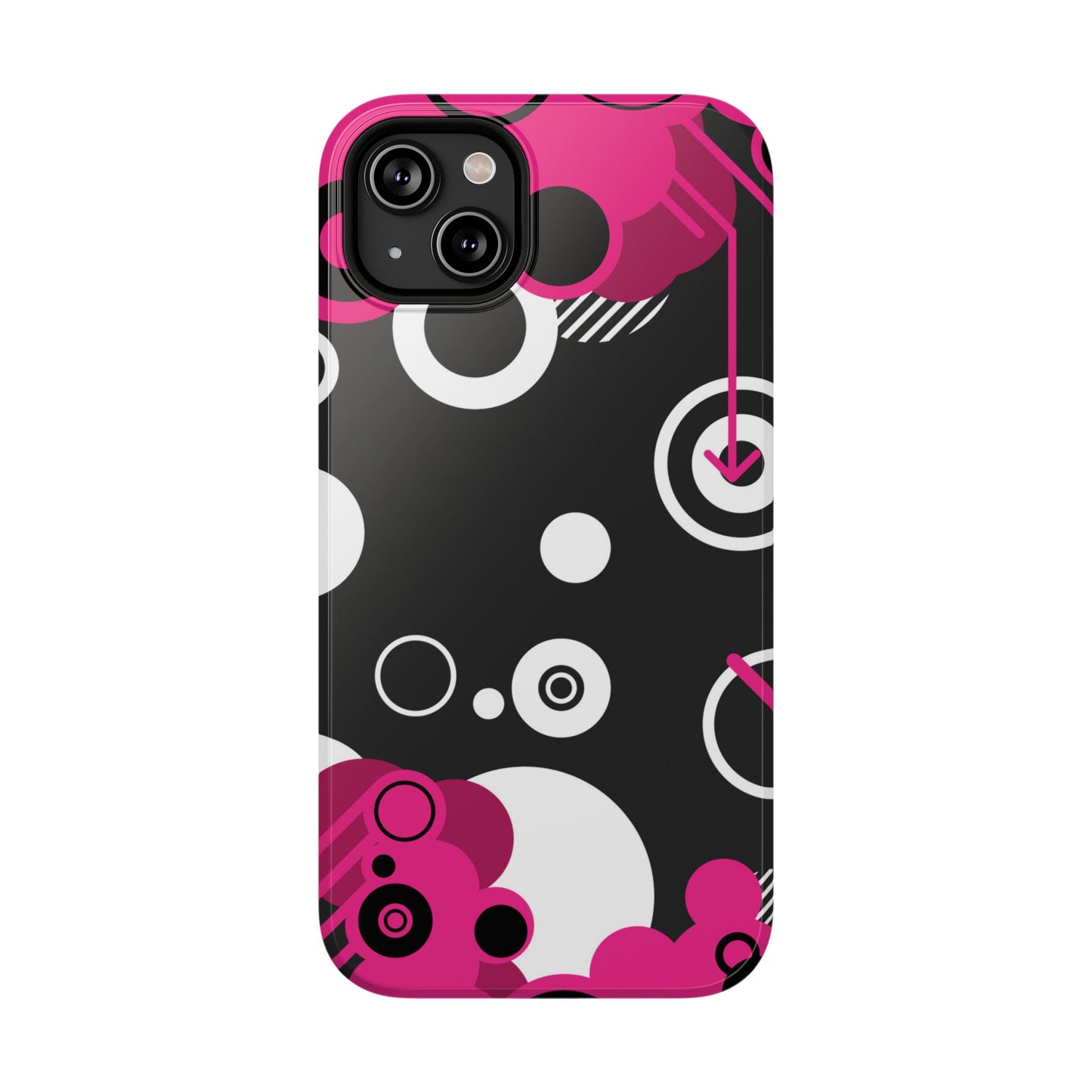 Pink Arrow Tough iPhone Case
