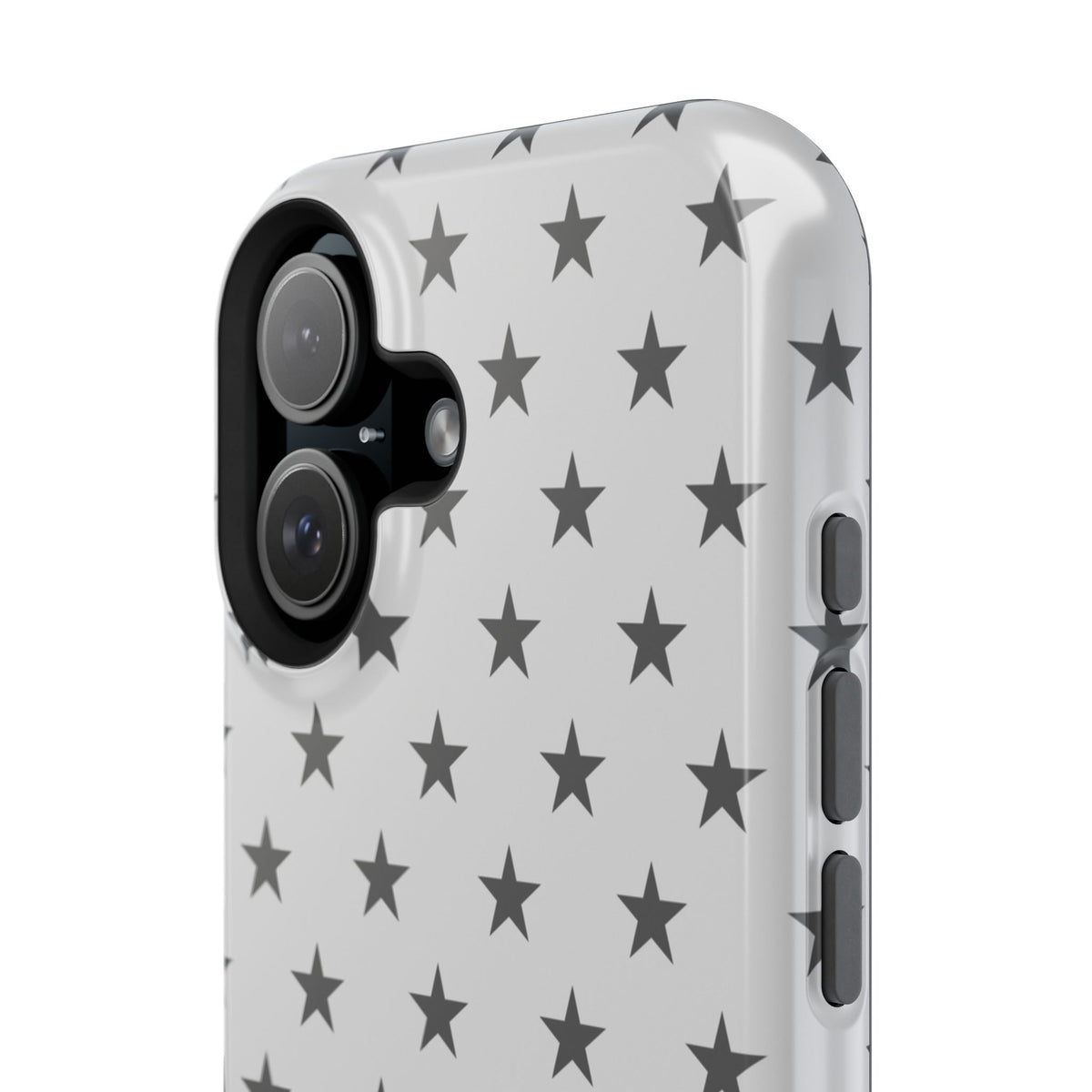 Grey Stars MagSafe Tough iPhone Case
