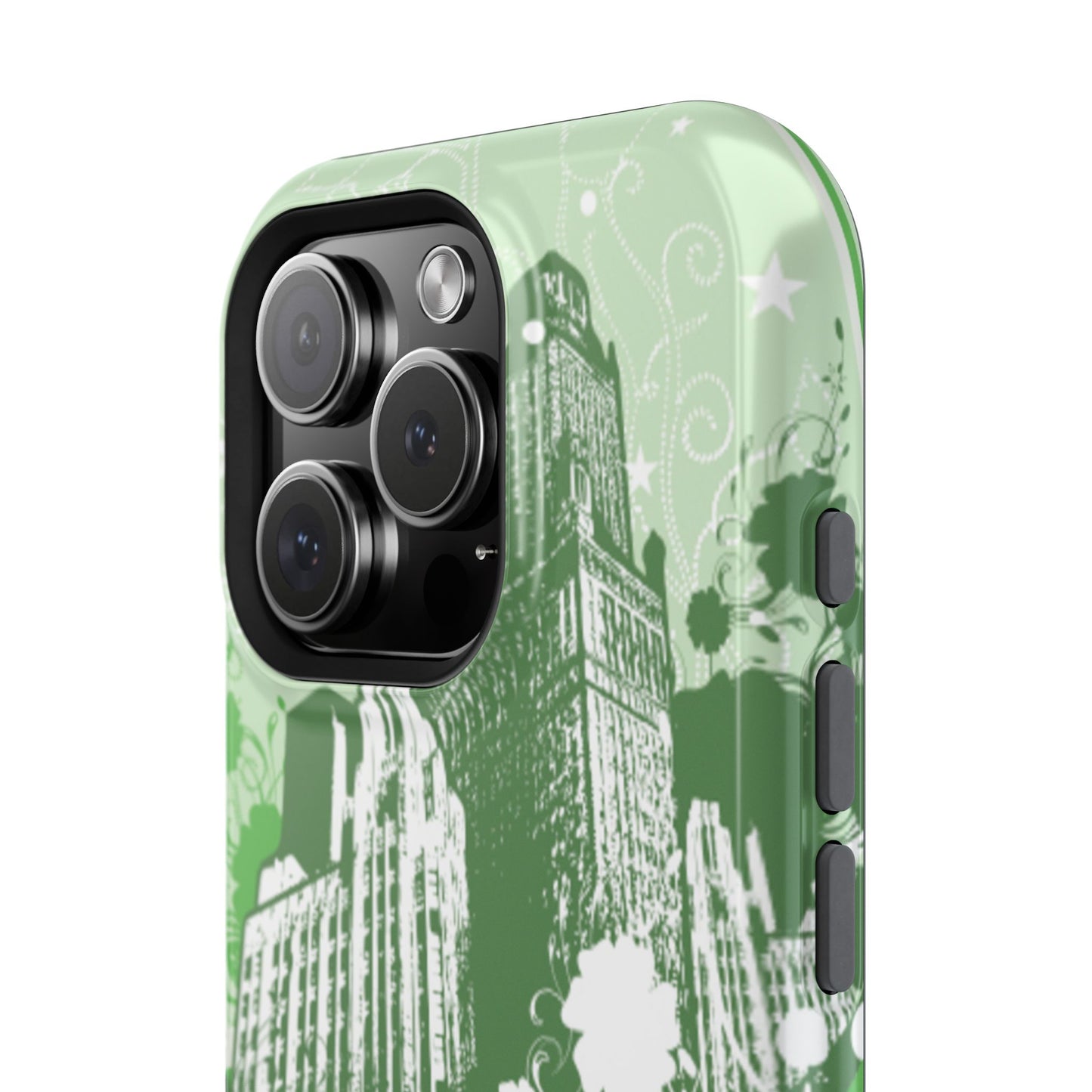 Green City Tough iPhone Case