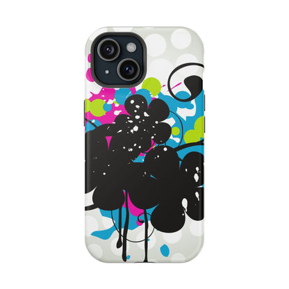 Electric Bloom Tough iPhone Case