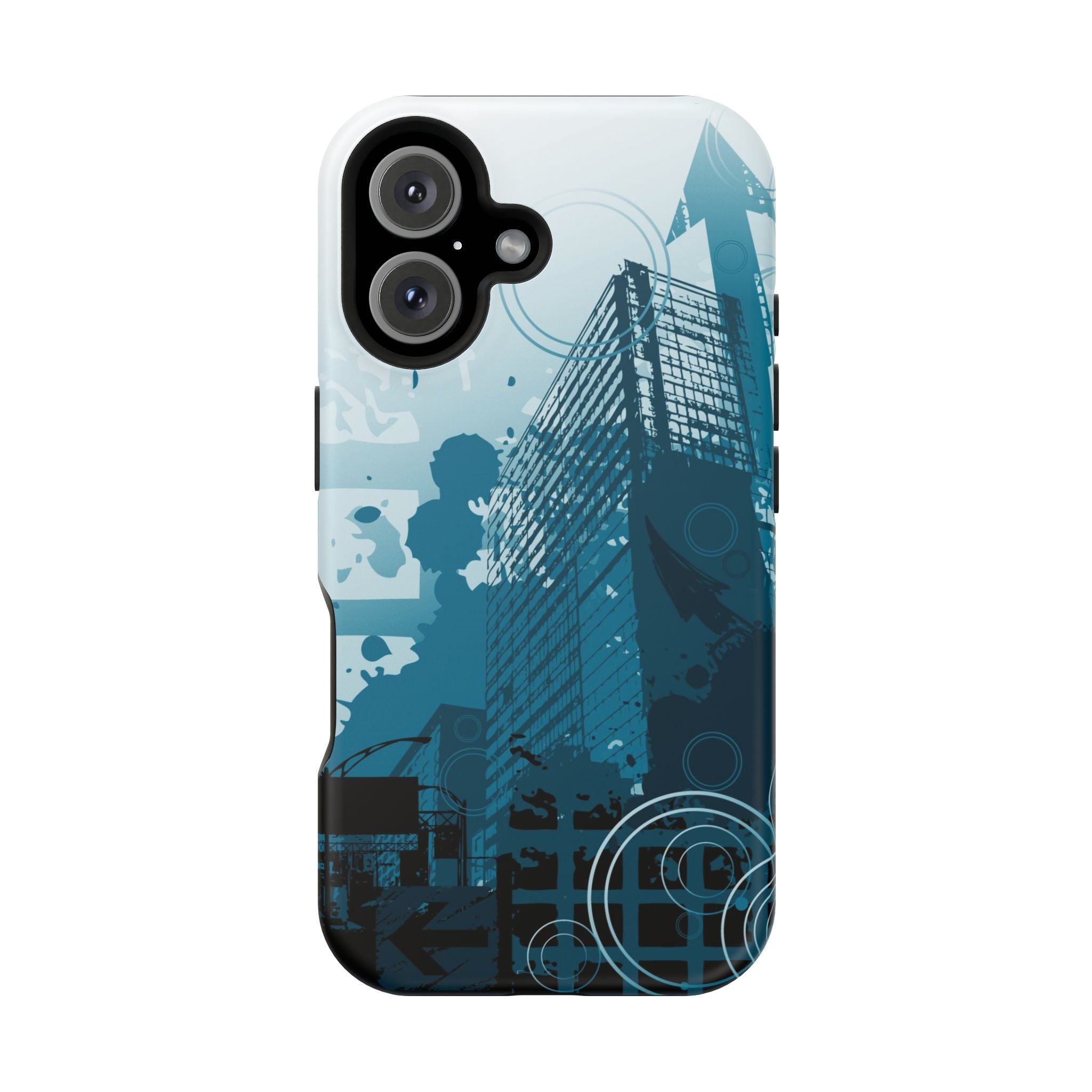 Blue Noise Tough iPhone Case