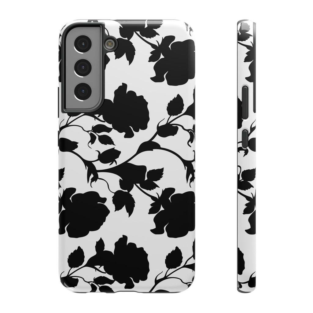 Black Roses Tough Samsung Case