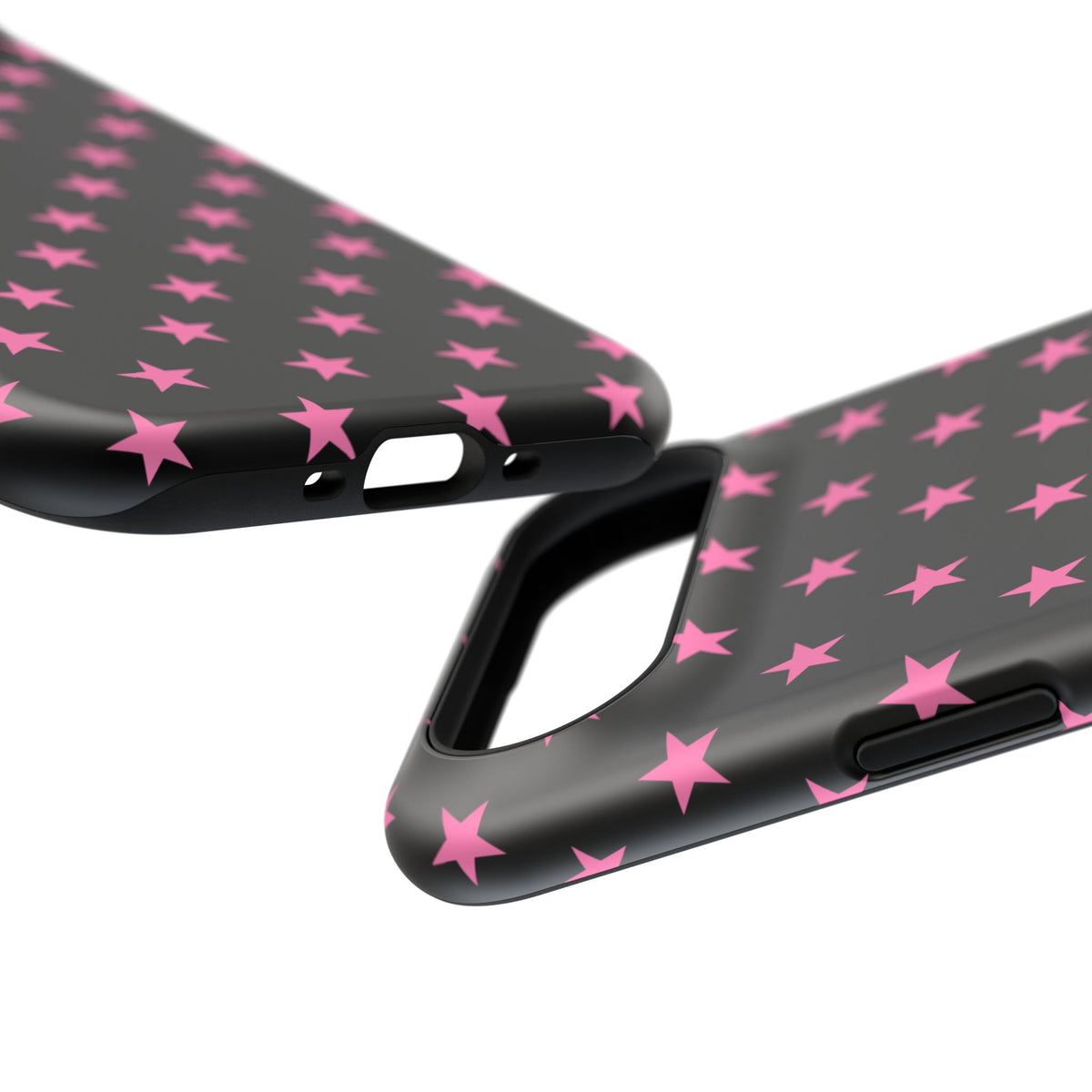 Pink Stars Tough iPhone Case