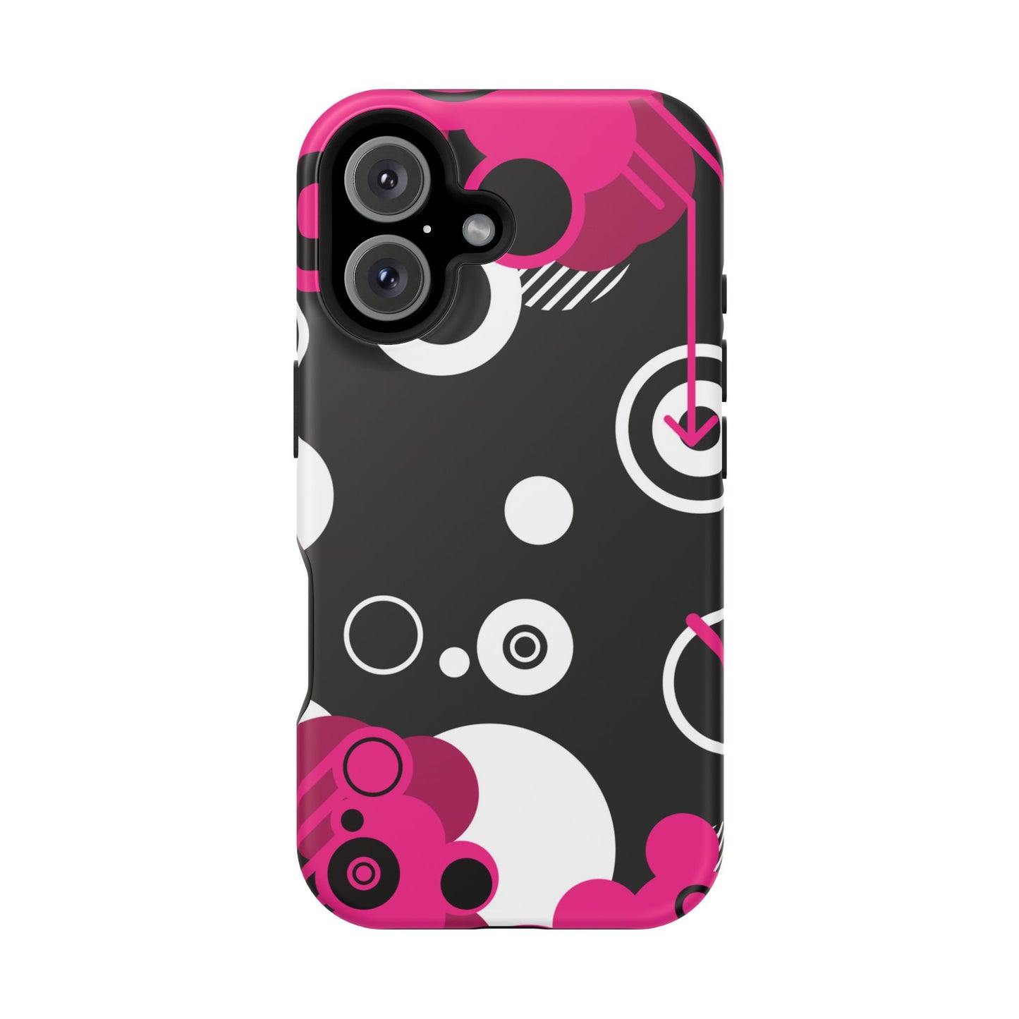 Pink Arrow Tough iPhone Case