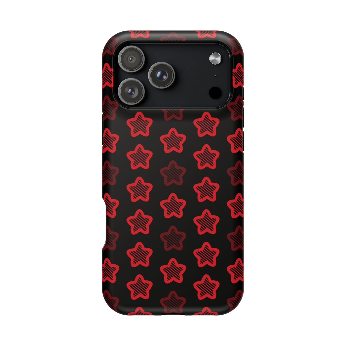 Red Stars Tough iPhone Case