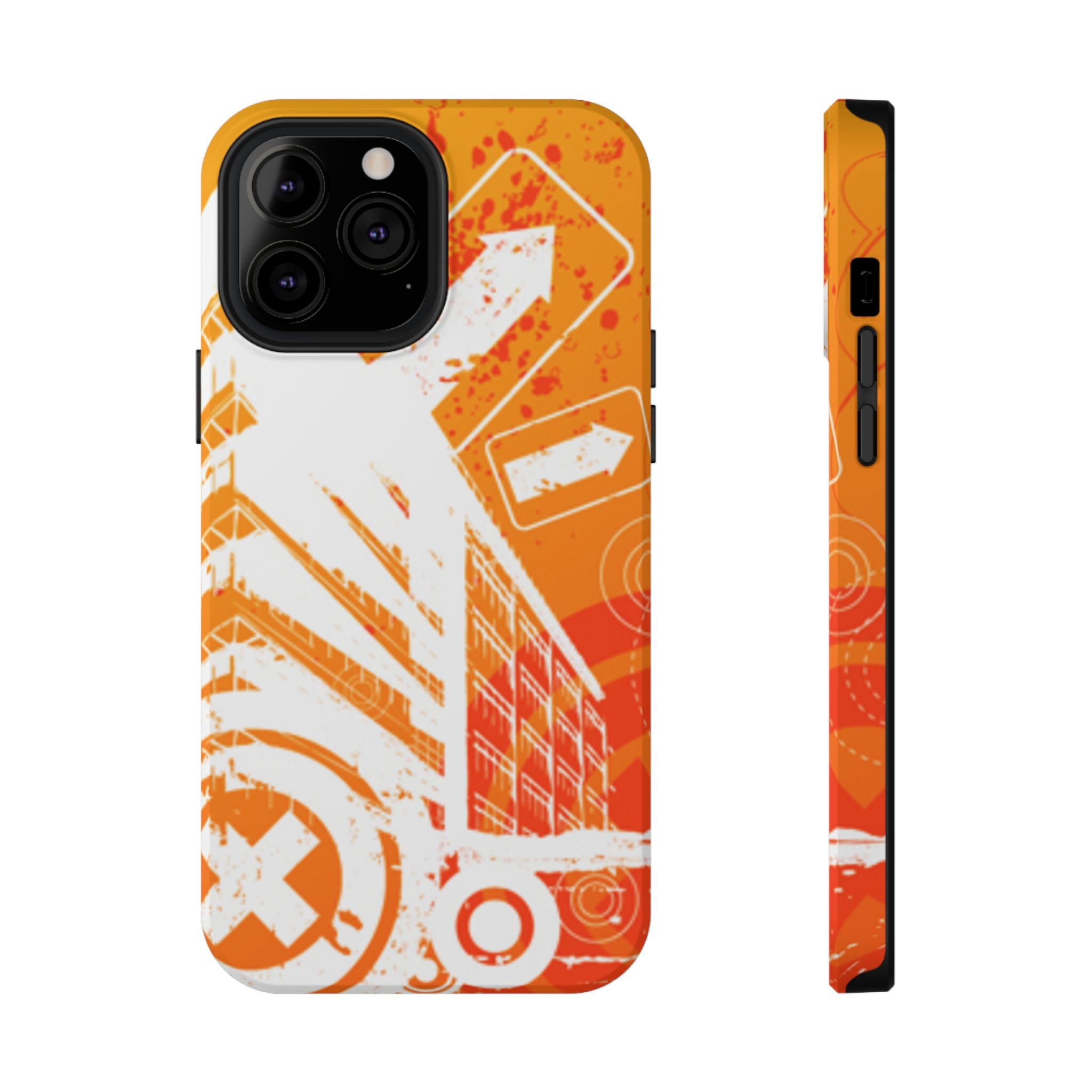 Tangerine Haze Tough iPhone Case