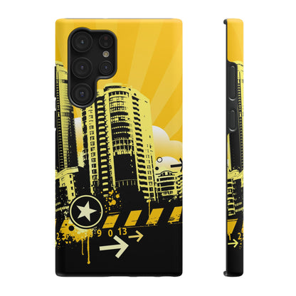 Yellow City Tough Samsung Case