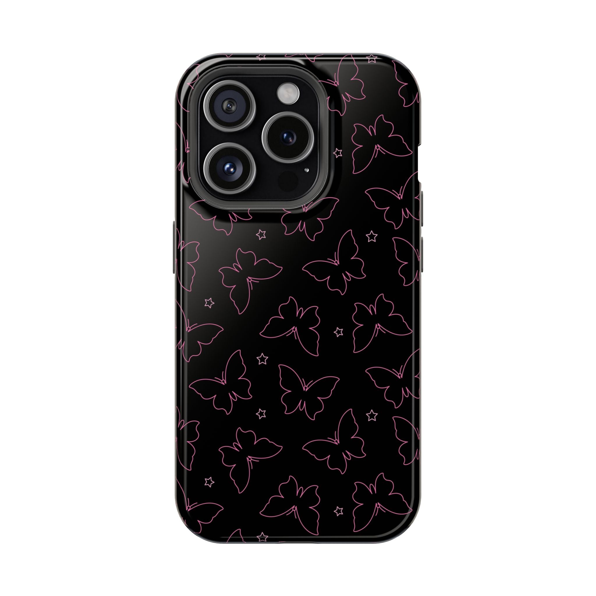 Midnight Flutter Tough iPhone Case