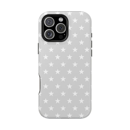 White Stars MagSafe Tough iPhone Case