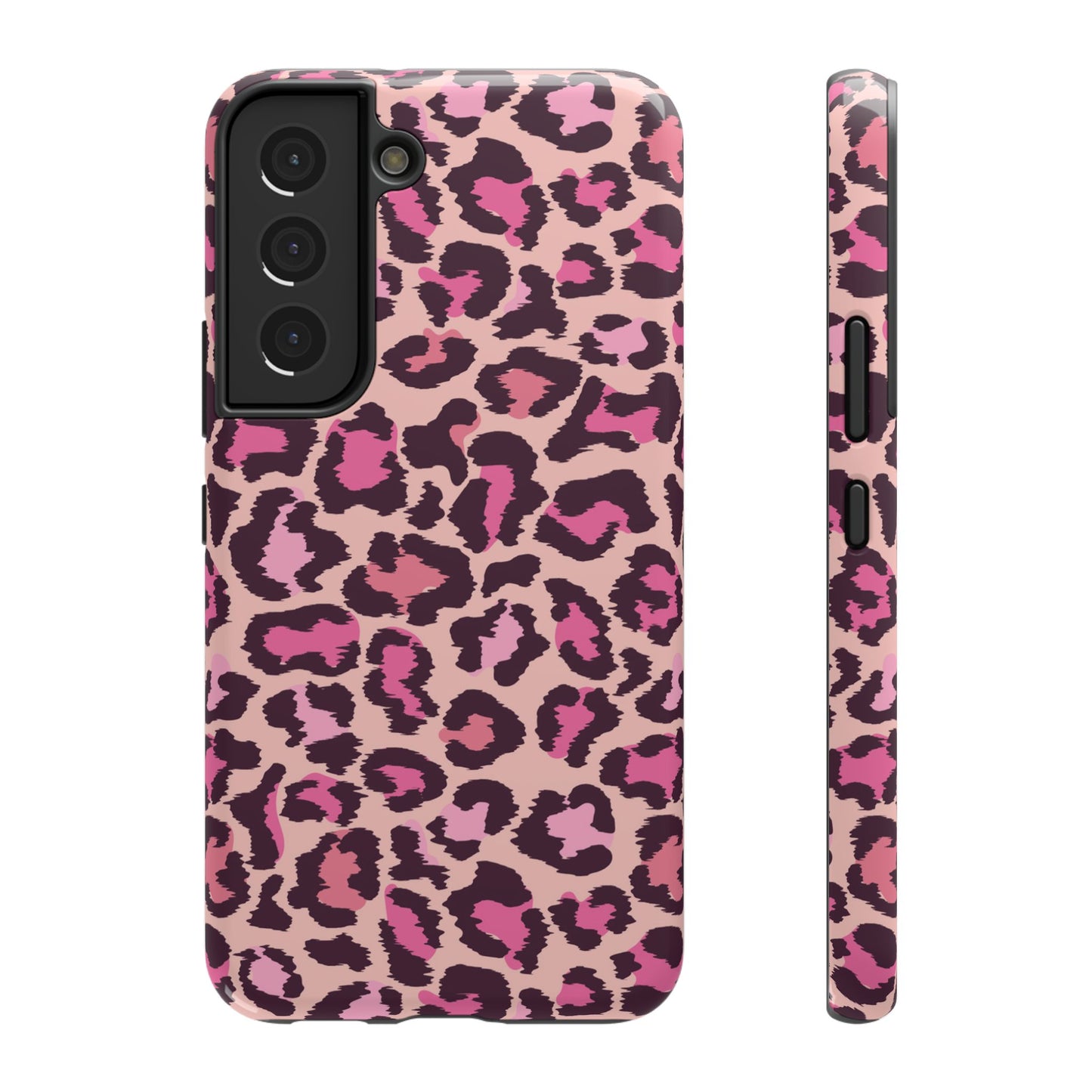 Pink Leopard Tough Samsung Case