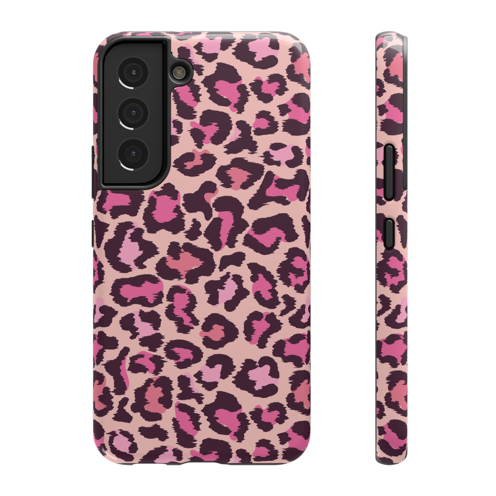 Pink Leopard Tough Samsung Case