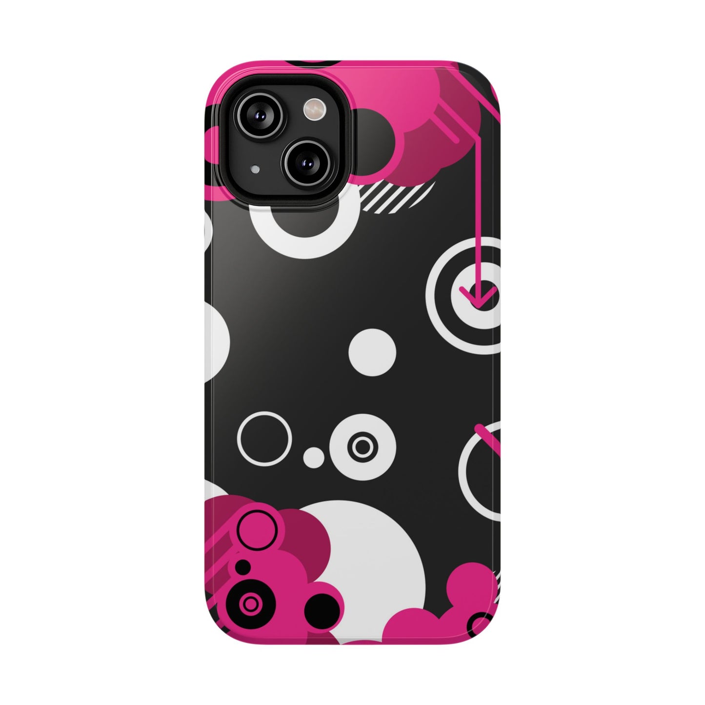 Pink Arrow Tough iPhone Case
