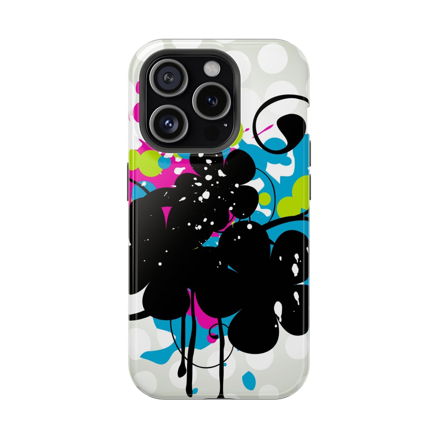Electric Bloom Tough iPhone Case
