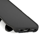 Black Grid Tough iPhone Case