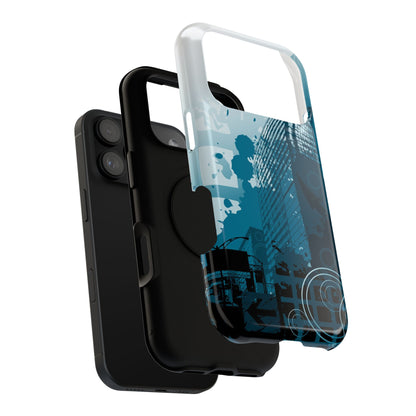 City Blue Tough iPhone Case