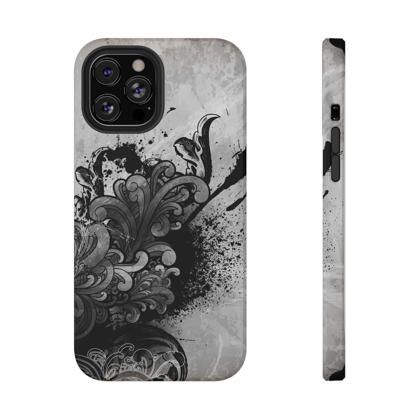 Charcoal Echo Tough iPhone Case