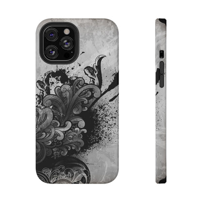 Charcoal Echo Tough iPhone Case
