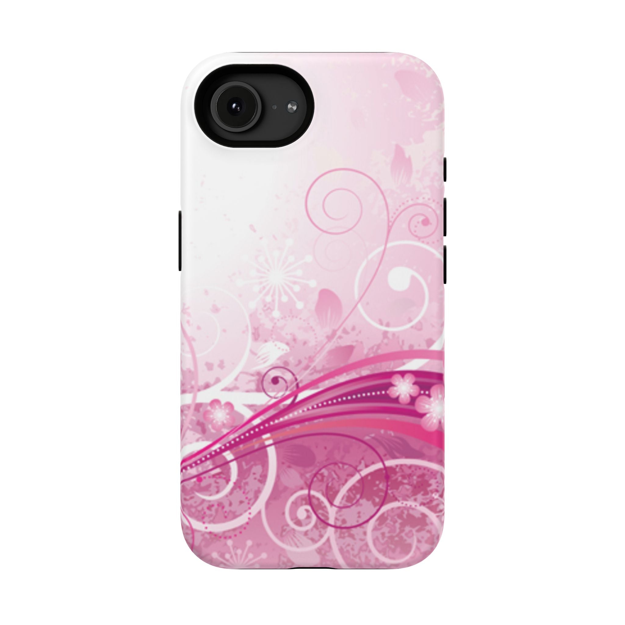 Faded Petals Tough iPhone Case