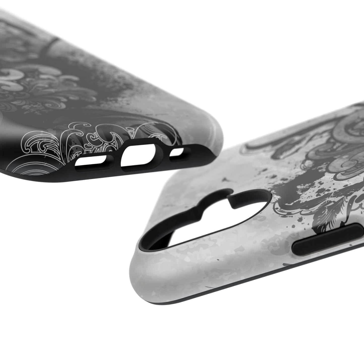 Charcoal Echo Tough iPhone Case