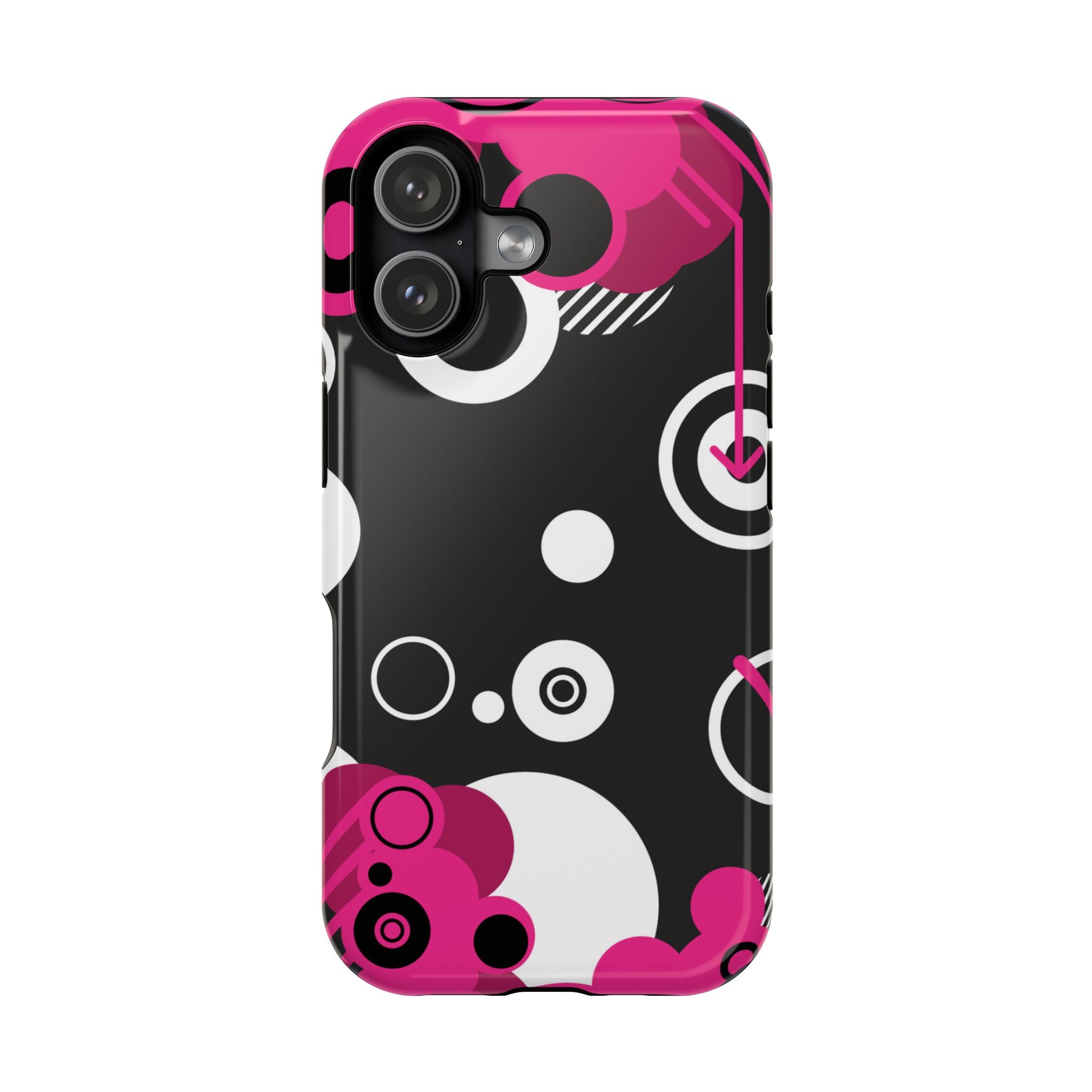 Pink Arrow Tough iPhone Case