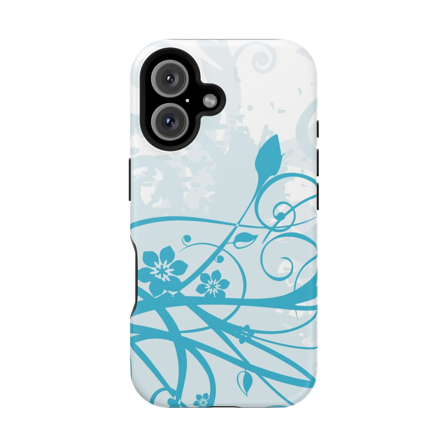 Blue Bloom Tough iPhone Case
