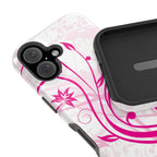 Flora Fuchsia Tough iPhone Case