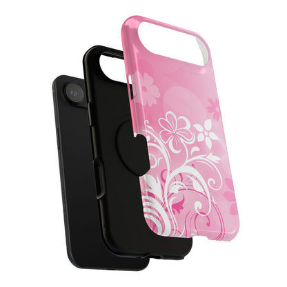 Pink Mood Tough iPhone Case