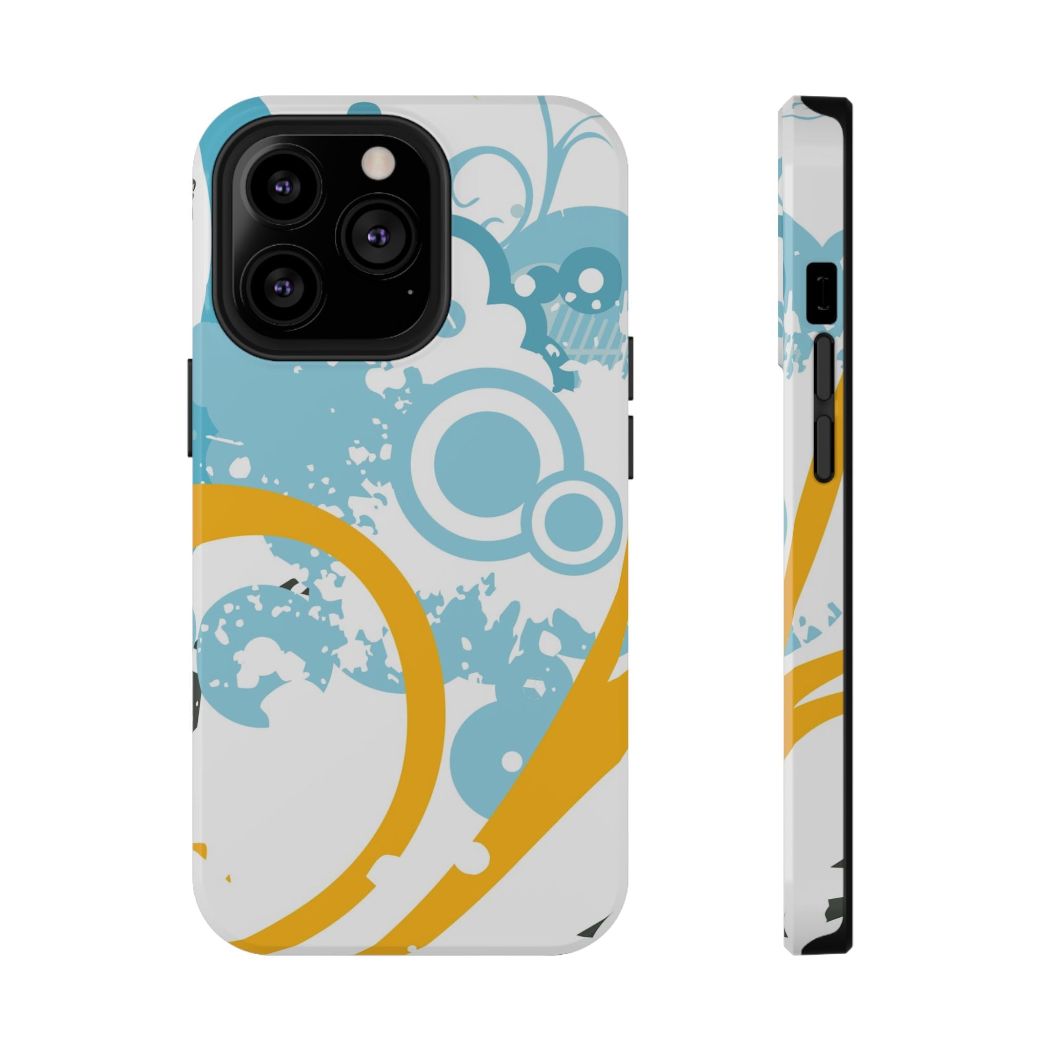 Cloud Circuit Tough iPhone Case