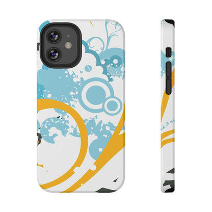 Cloud Circuit Tough iPhone Case