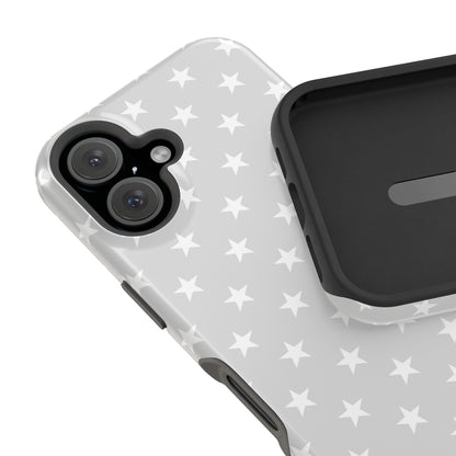 White Stars MagSafe Tough iPhone Case