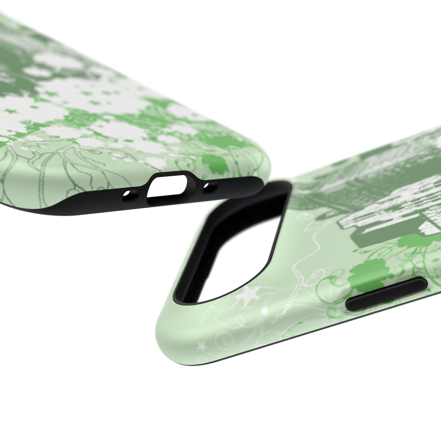 Green City Tough iPhone Case