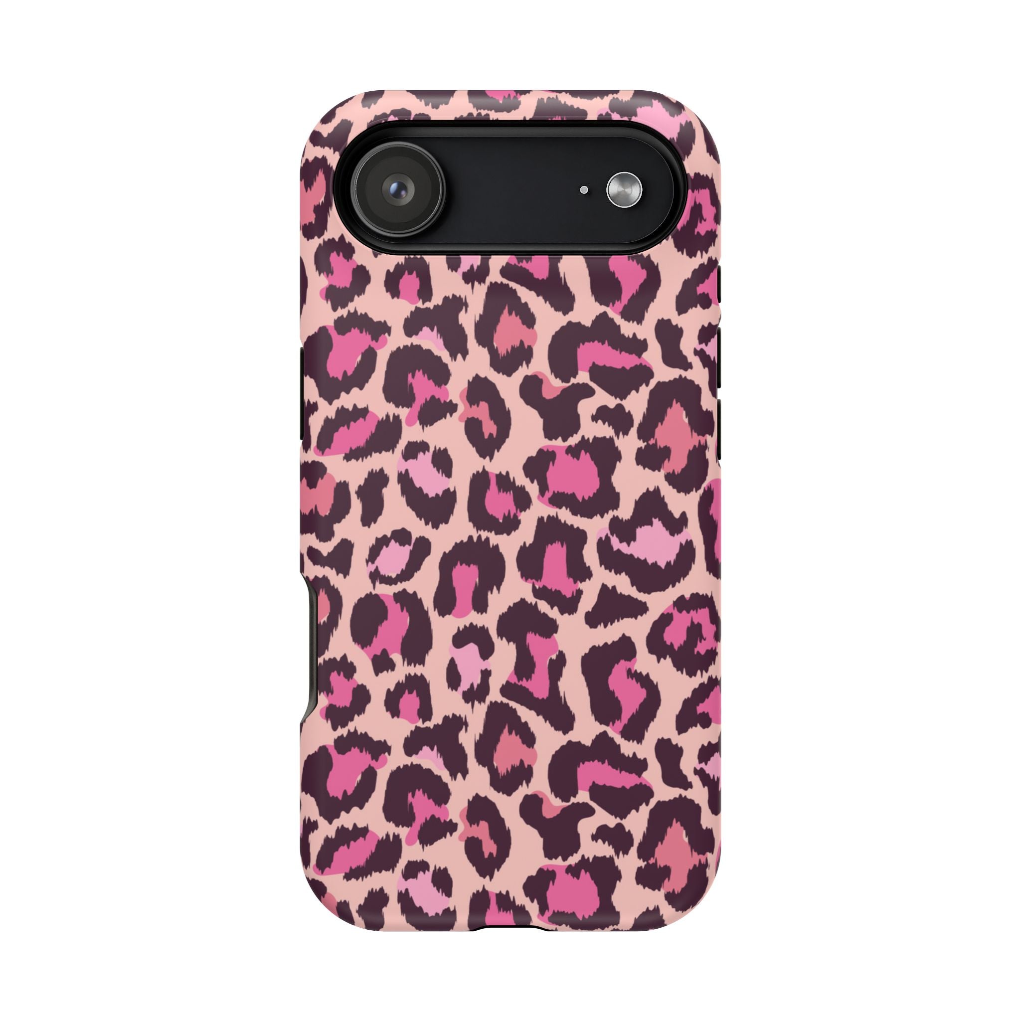 Pink Leopard Tough iPhone Case