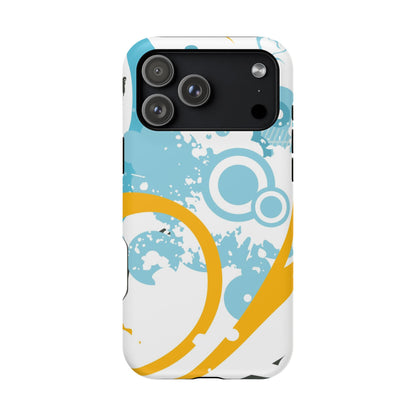 Cloud Circuit Tough iPhone Case