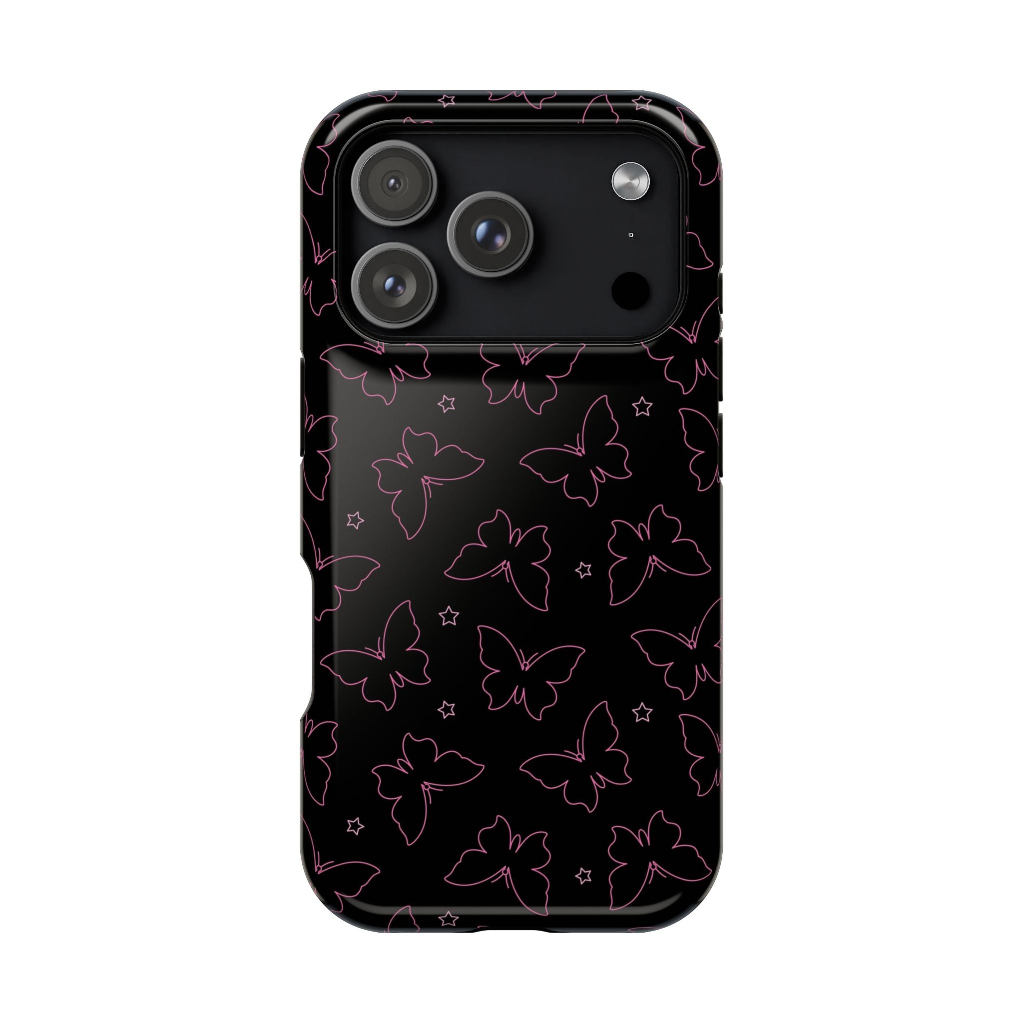 Midnight Flutter Tough iPhone Case