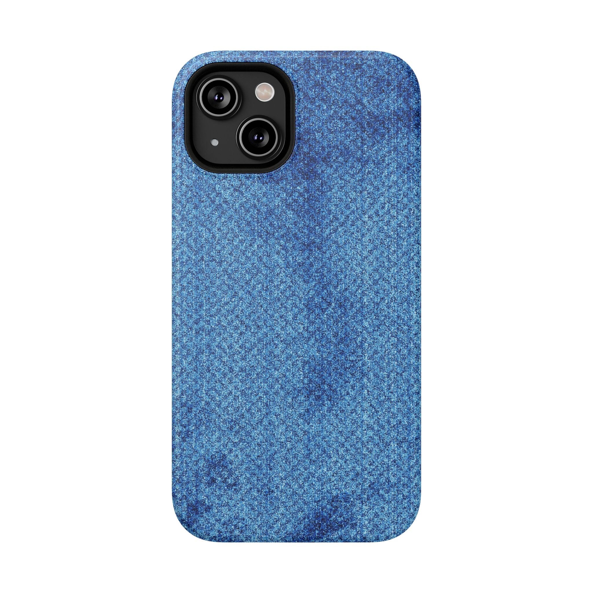 Blue Denim Tough iPhone Case