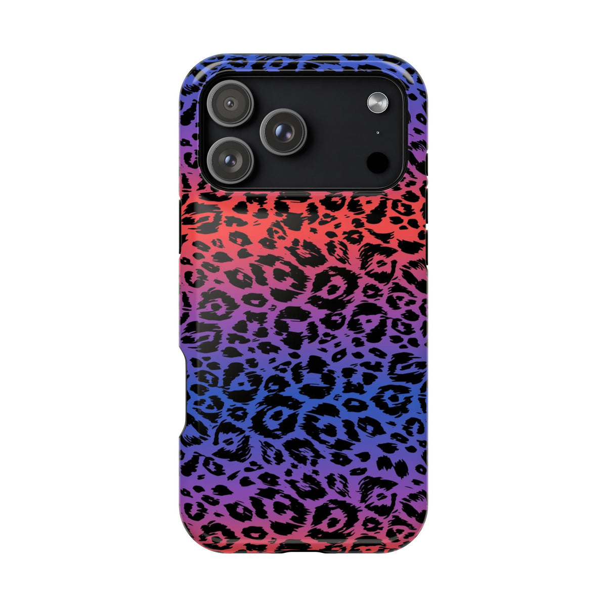 Leopard Gradient MagSafe Tough iPhone Case
