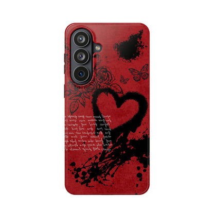 Crimson Tough Samsung Case