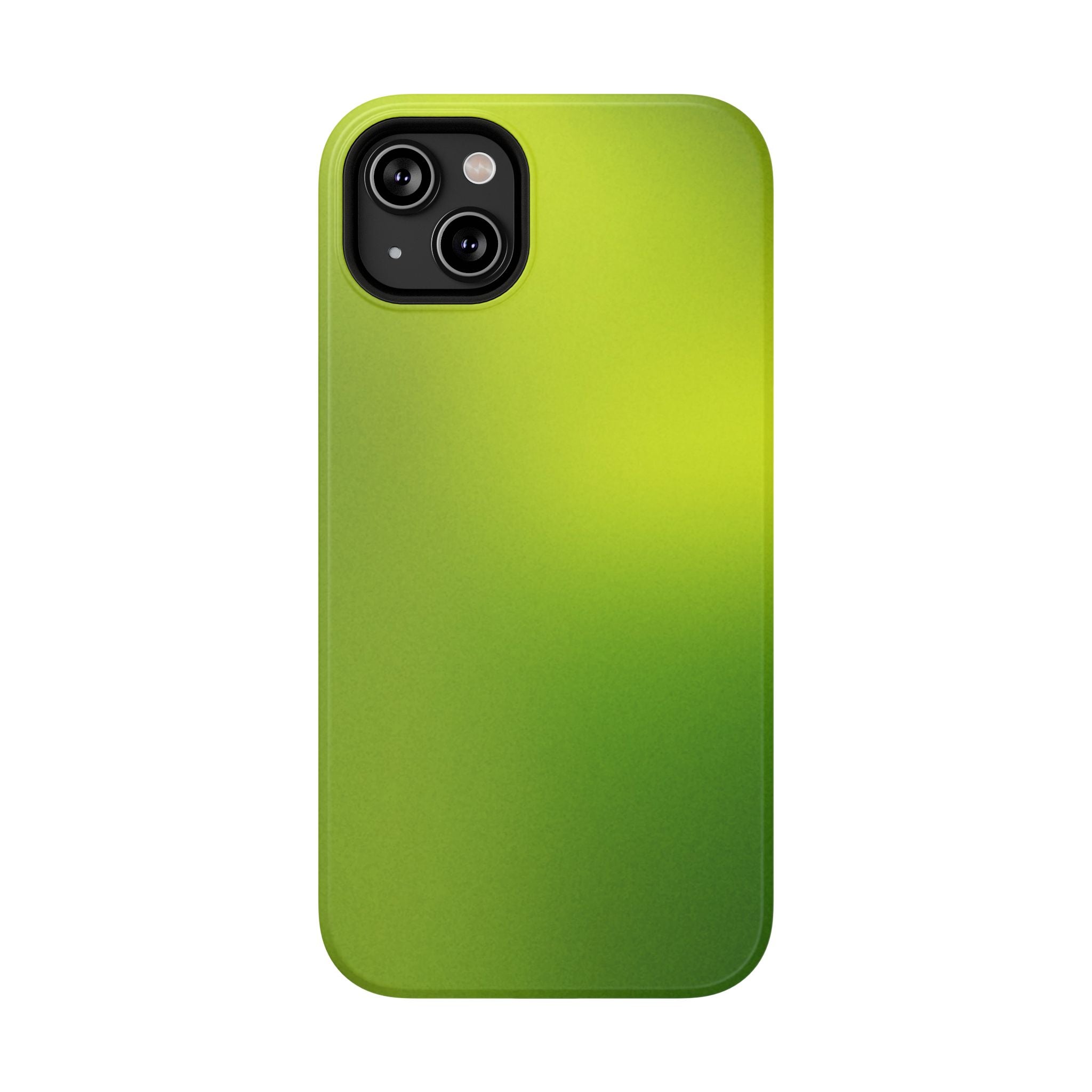 Lime Glow Tough iPhone Case
