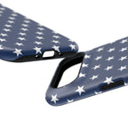 Deep Blue Stars Tough iPhone Case