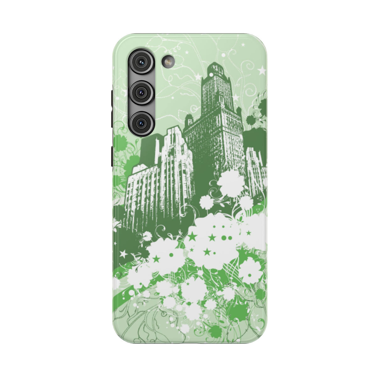 Green City Tough Samsung Case