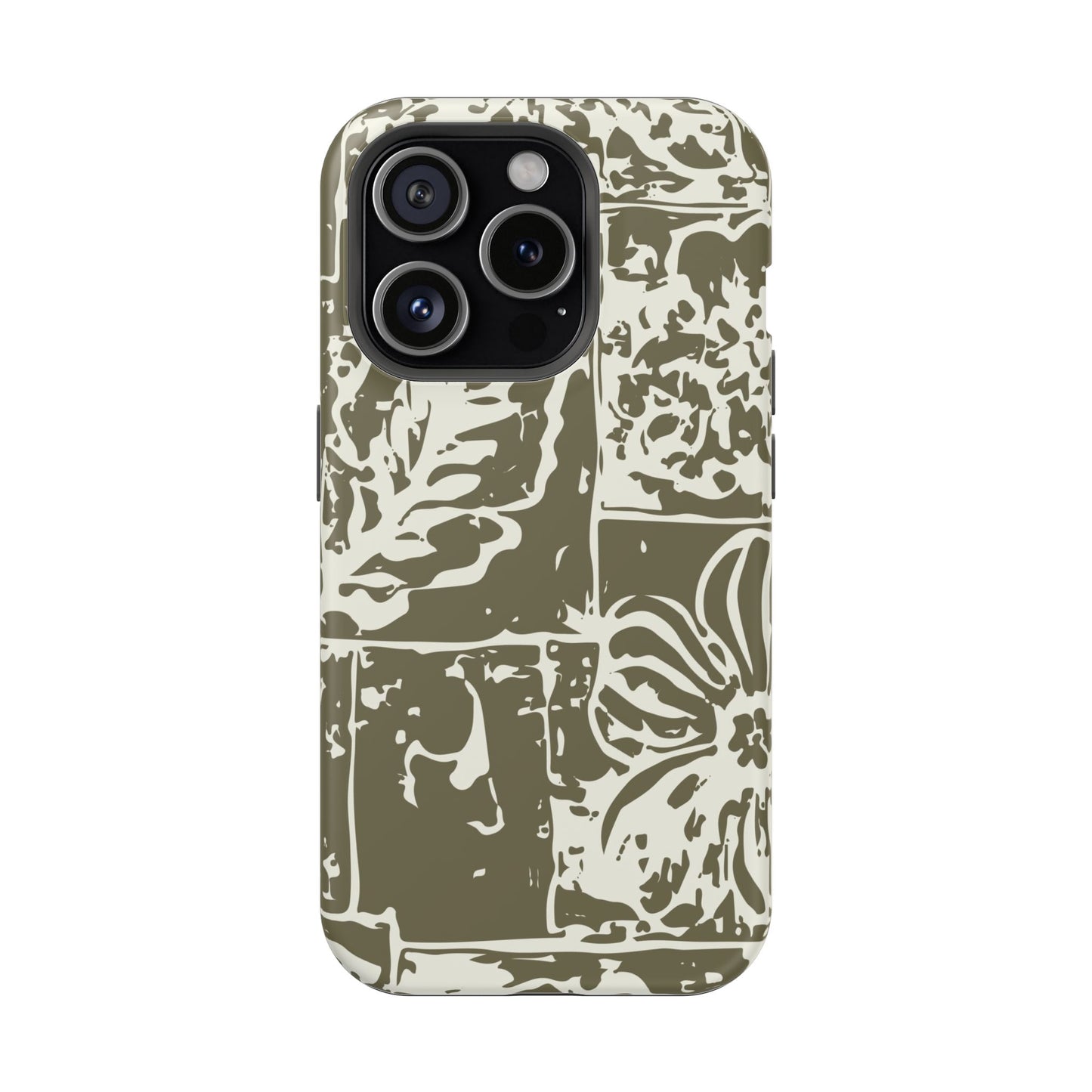 Faded Bloom Tough iPhone Case
