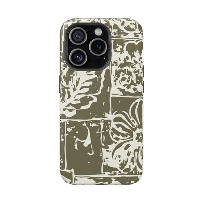 Faded Bloom Tough iPhone Case
