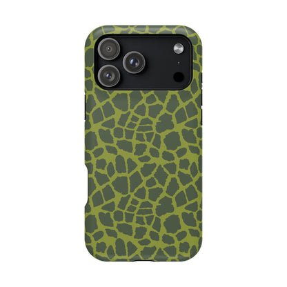 Green Giraffe MagSafe Tough iPhone Case