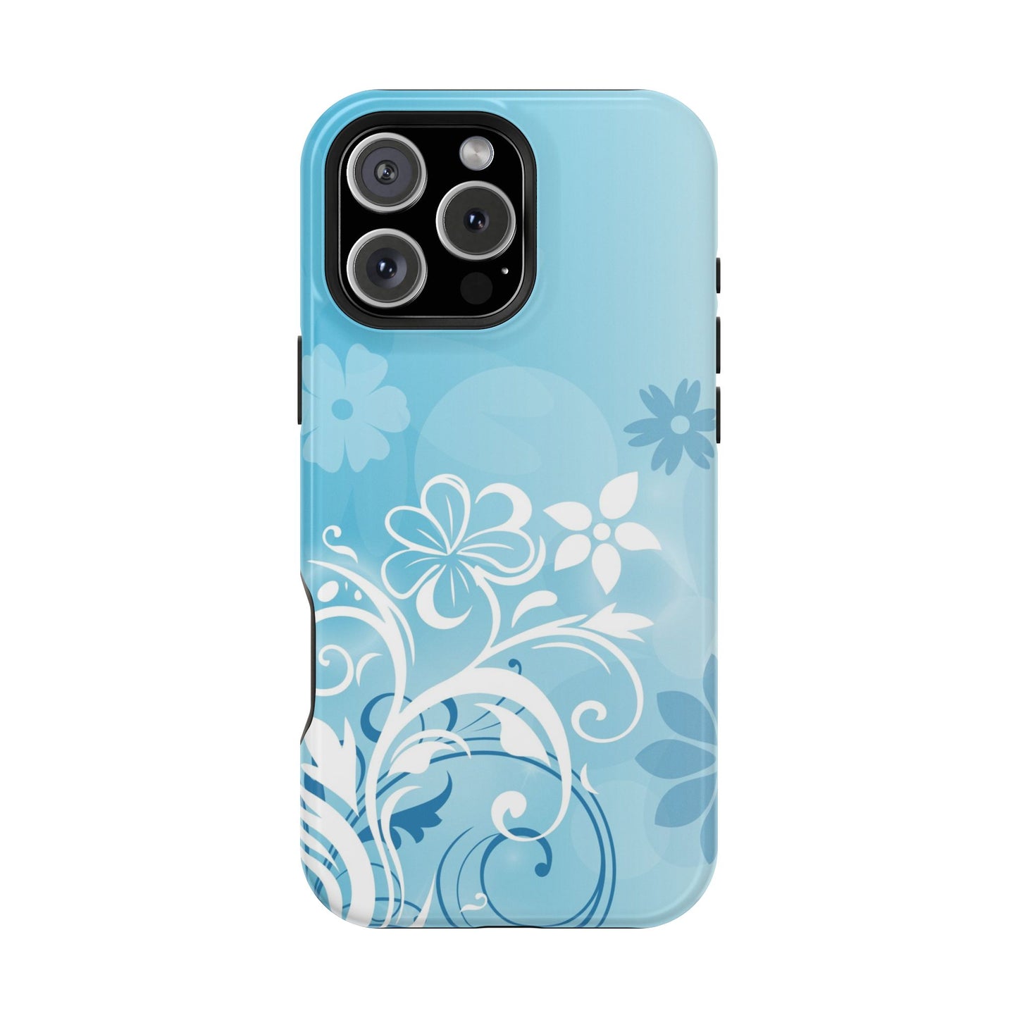 Blue Mood Tough iPhone Case