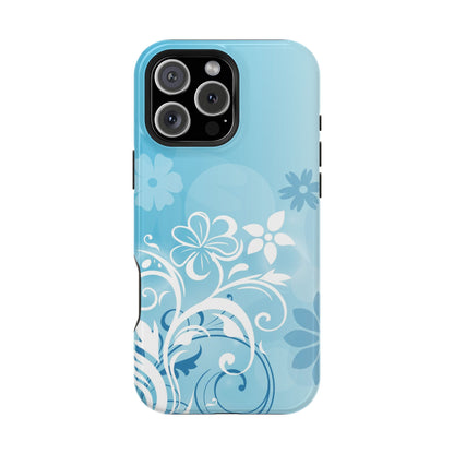 Blue Mood Tough iPhone Case